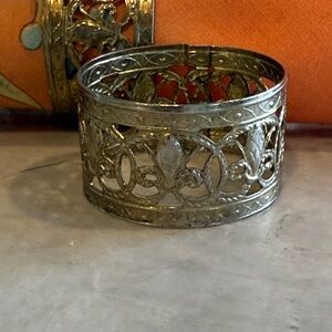 Vintage Kemp Beatly Set of 6 Silver Napkin Rings